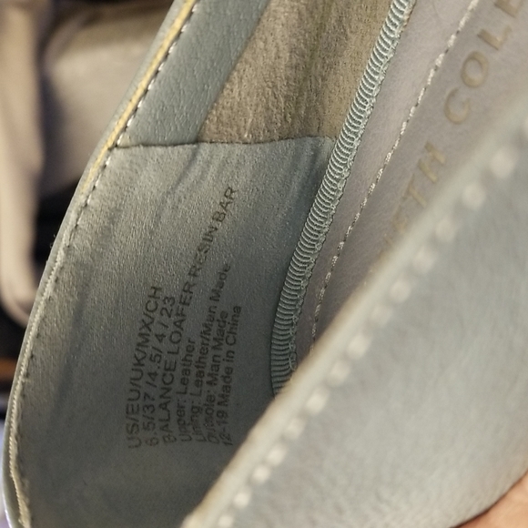 Fabulous Kenneth Cole blue leather shoes - Picture 8 of 8